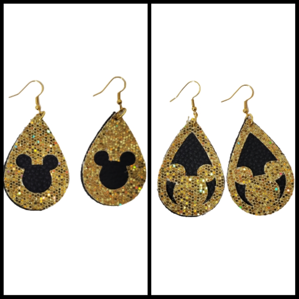 Mickey mouse earrings